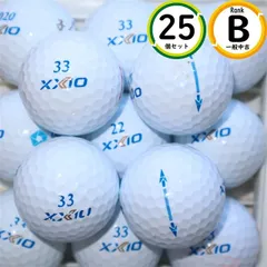 ソフトな打感 ダンロップ ゼクシオ イレブン 25球 Bランク 高弾道・やわらかい打感 ロストボール 送料無料 ホワイトのサムネイル