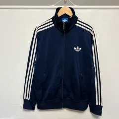 正規品/105 アディダス 旧ファイヤーバード ネイビー 紺 トラックジャージのサムネイル