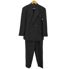 カルバンクライン CALVIN KLEIN ウール ポリ ダブルプレスト ジャケット 2タック スラックス スーツ セットアップ メンズ  ジャケット 36 パンツ 30のサムネイル