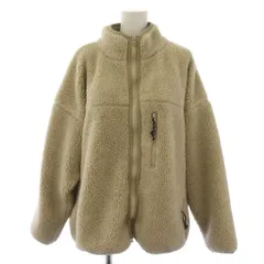 ドゥーズィエムクラス DEUXIEME CLASSE 20AW ボアブルゾン ジャケット ジップアップ フリース F ベージュ 20010500705030 /BMのサムネイル