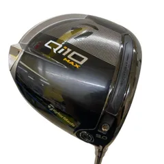 【中古】 テーラーメイド Qi10 MAX  9° ドライバー DR リシャフト (フレックスその他) メンズ 男性用 右利き 右用 Cランク ゴルフクラブ