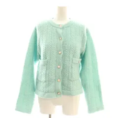 N.Natural Beauty Basic N.ナチュラルビューティーベーシック 23AW カーディガン ニット M 水色 ライトブルー  金色ボタン 166-3275053 /AQ ■OSのサムネイル