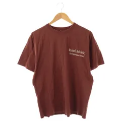 ラッセル RUSSELL Tシャツ カットソー 半袖 L ブラウン ホワイト /DOのサムネイル