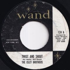 Isley Brothers Twist And Shout / Spanish Twist Wand US 124 217004 SOUL 서울 레코드 7인치 45