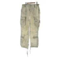 ジースター G-STAR NEW FIELD ART PANT WMN デニムパンツ ジーンズ ジップフライ ロゴ 迷彩柄 ミリタリー W27 グレー ■GY18 /MQのサムネイル