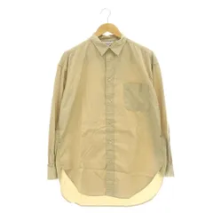 アメリカーナ AMERICANA MUSE de Deuxieme Classe別注 AMERICANA 1ポケシャツ 長袖 オーバーサイズ 999 ベージュ /MY ■OSのサムネイル