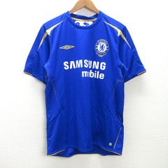 K□アンブロ/UMBRO チェルシー CHELSEA 100 YEARS 05/06 半袖