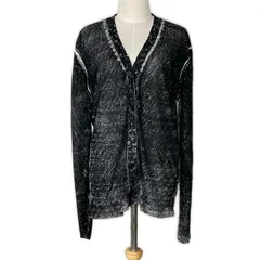 DIESEL ディーゼル カーディガン SIZE M CLG287474997451 ブラック レディースのサムネイル
