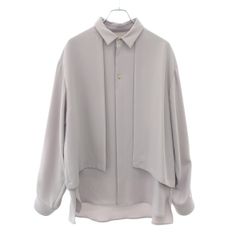 CULLNI クルニ 21SS LAYERED SH レイヤードシャツ 21-SS-050 グレー 2のサムネイル