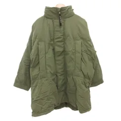 ニコアンド Niko and.. 21AW ALLIED モンスターパーカー コート 中綿 ロング L カーキ /FFのサムネイル