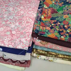 洗える着物 美品多数 化繊 12着 まとめ売り リメイク材料 Y-1363のサムネイル