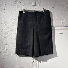 COMME des GARCONS HOMME PLUS コムデギャルソンオムプリュス 21SS Wool Mohair Shorts ショーツ PG-P034 ブラック Size:XS【表参道B08】のサムネイル