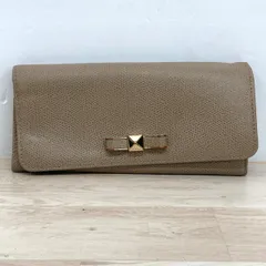 FURLA/フルラ 長財布 リボンモチーフ スタッズ グレージュ系/ベージュ系 レディース ロングウォレット[OB04453]のサムネイル