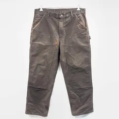 【中古】Carhartt ダブルニー ペインターパンツ 36×30 ブラウン カーハート[92]のサムネイル