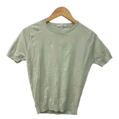JOHN SMEDLEY(ジョンスメドレー) 半袖カットソー サイズS レディース - ライトグリーンのサムネイル