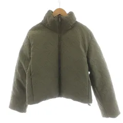フェンディ FENDI × スキムス SKIMS ダウンジャケット ロゴ 総柄 アウター S カーキ FAN068 AGNR /AN48のサムネイル