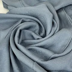 色無地 正絹 裄68 一つ紋 上品な地模様 袷 着物 d-2819のサムネイル
