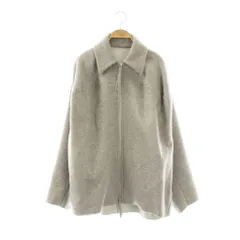 エンフォルド ENFOLD 25AW ZIPPER BLOUSON ブルゾン ジップアップ 38 グレー /DO ■OSのサムネイル