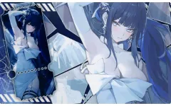 【中古】サプライ 【ブルーアーカイブ】プレイマット ドレスサオリ 横(netural) エアコミ1☆24/EATOSのサムネイル