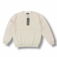 参考上代77000円 未使用 1piu1uguale3 L/S 2TONE RAGLAN CREW バイカラー ラグランクルーネックニット セーター ウノピュウノウグァーレトレ MRK287 グレー×ホワイト 5 （4160M）のサムネイル