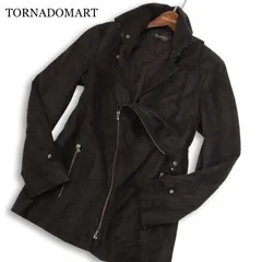 TORNADOMART トルネードマート 秋冬★ Fスエード スタンドカラー メランジ ドレープ ジャケット Sz.L メンズのサムネイル