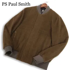 PS Paul Smith ポールスミス 秋冬★ モヘヤ アルパカ ウール ボンバー ジャケット ブルゾン Sz.M メンズのサムネイル