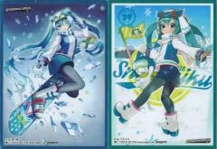 [중고] 서플라이 눈 미쿠 2016 샤라 슬리브 컬렉션 매트 시리즈 (2 종 세트) SNOW MIKU 2016 상품 [No.EV032]