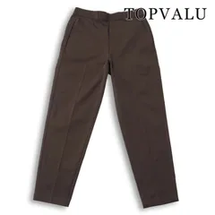 【新品 未使用】 TOPVALU トップバリュ イオン 通年★ ストレッチ ツイル イージー スラックス パンツ Sz.M メンズのサムネイル