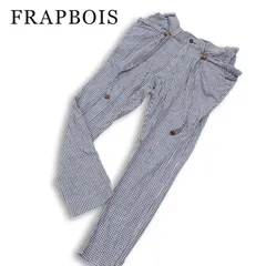 FRAPBOIS フラボア 春夏★ ギンガムチェック イージー パンツ Sz.1 メンズ ユニセックスのサムネイル
