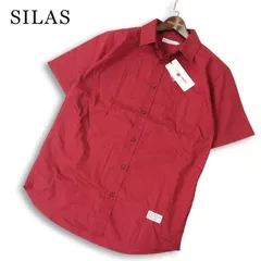 24SS★【新品 未使用】 SILAS サイラス 春夏★ 【SS TYPEWRITER SHIRT】 半袖 タイプライター シャツ Sz.M メンズのサムネイル
