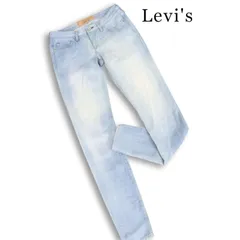 イタリア製★ LEVI'S MADE & CRAFTED リーバイス 【PINS SKINNY】 ストレッチ スキニー デニム パンツ Sz.25 レディースのサムネイル