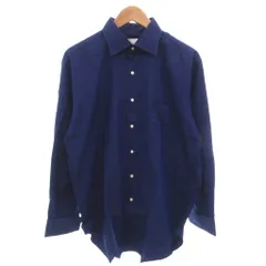 バーニーズニューヨーク BARNEYS NEW YORK シャツ カジュアル 長袖 86/41 紺 ネイビー /FFのサムネイル
