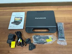 美品】FANGOR ポータブルブルーレイプレーヤー 10.1インチ F-BR101