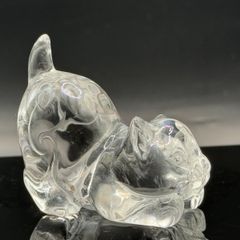 Baccarat 置物 クリスタルガラス うさぎ - メルカリ