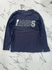 ISSEY MIYAKE スポーツ ネイビー 長袖Tシャツのサムネイル