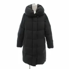 アーバンリサーチ URBAN RESEARCH ロング ダウンコート 36 ダークネイビー ビッグカラー UR67-27N010 /UO ■GY61のサムネイル