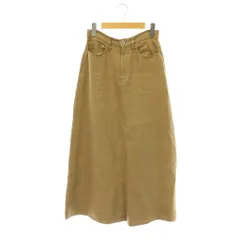 ユニオンランチ UNION LAUNCH LINEN MAXI SKIRT ロングスカート LAppartement取り扱い ロング フレア リネン 27 ベージュ /DO ■OS ■SHのサムネイル
