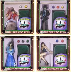 中古】フィギュア 全4種セット 「ルパン三世」 オープニングシーン