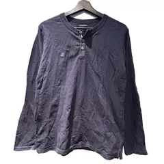 アールニューボールド R.NEWBOLD Tシャツ 長袖 ヘンリーネック 紺 ネイビー ■WGAのサムネイル