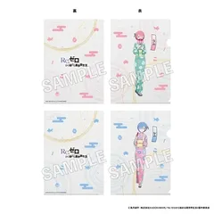 【予約販売/Pre-Order】「Re：ゼロから始める異世界生活」クリアファイルセット お祭りver. ラム＆レム リゼロ 新品 未開封品 正規品 【KADOKAWA】のサムネイル