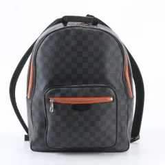 美品 ルイヴィトン ダミエ グラフィット ジョッシュ N42403 レザー リュックサック バックパック バッグ A4 メンズ ＷWM EH43-9【中古】のサムネイル