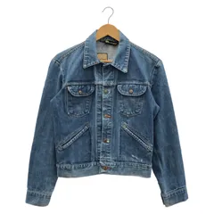 【中古】70s Wrangler デニムジャケット サイズ表記なし ブルー[91]のサムネイル