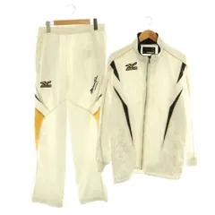 ミズノ MIZUNO 52WB-916 メジャークオリティー セットアップ ジャンパー ブルゾン パンツ XO ホワイト マスタード ブラック /ESのサムネイル