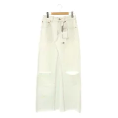 エムエムシックス メゾンマルジェラ MM6 Maison Margiela MM6 24SS カットデザイン デニムロングスカート 38 ライトブルー S52MI007 /HK ■OSのサムネイル