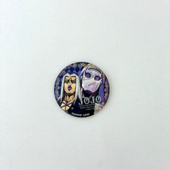 ジョジョの奇妙な冒険 クリスタライト缶バッジ レオーネ・アバッキオ