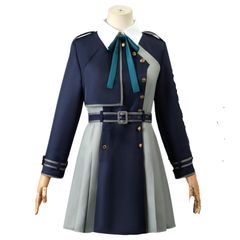 코사 리콜리스 리코일 니시키 치다카 이노우에 타키나 코스프레 의상 Cosplay 유니폼 어른 이벤 이노우에 타키나 코스튬 (XL, 이노우에 타키나)