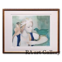 マリー・ローランサン Marie Laurencin椿姫 リトグラフ 版画 絵画