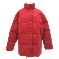 ラコステ LACOSTE ダウンジャケット 42 赤 レッド 無地 スタンドカラー 長袖 /ML ■ECG005のサムネイル