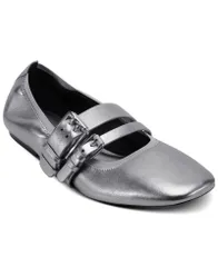 ダナ キャラン ニューヨーク レディース シューズ パンプス DKNY Womens Dade Almond Toe Ballet Flats Nickelのサムネイル