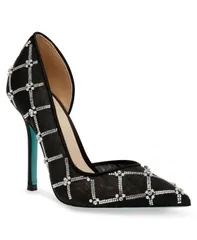 ベッツィジョンソン レディース シューズ パンプス Betsey Johnson Womens Cruze Rhinestonembellished Evening Pumps Black ブラックのサムネイル